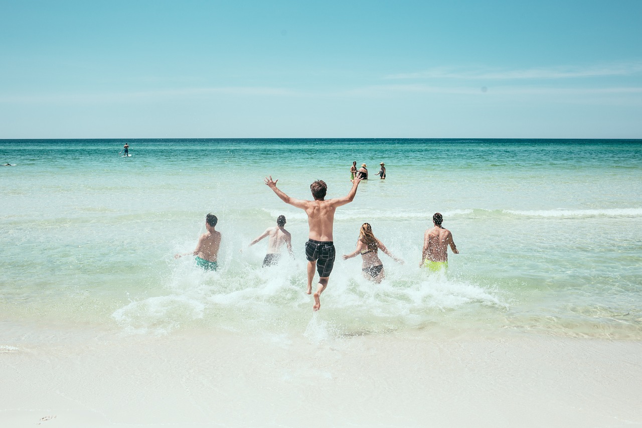 beach, people, running, ocean, sea, seashore, splash, water, bathing, group, fun, active, holidays, vacation, summer, summer vacation, beach, running, fun, vacation, vacation, vacation, vacation, vacation, nature, summer, summer, summer vacation